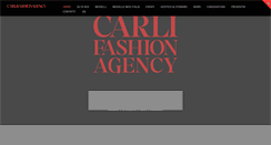 Desktop Screenshot of carlifashionagency.com